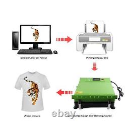 15 x 15in Digital Clamshell Heat Press Machine Transfer T-Shirt Sublimation