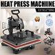 15x12 5 In 1 T-shirt Heat Press Machine Digital Transfer Sublimation Plate Mug