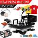 15x15 5 In 1 Heat Press Machine Digital Transfer Sublimation T-shirt Mug Hat
