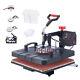 15x15 5 In 1 T-shirt Heat Press Machine Transfer Sublimation Mug Hat Plate More