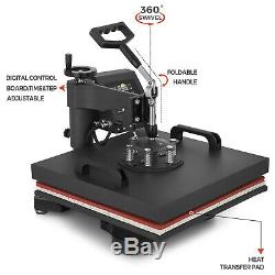 15x15 8IN1 Combo T-Shirt Heat Press Machine DIY Printer Cap Printing HOT