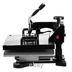 15x15 8IN1 Combo T-Shirt Heat Press Transfer Machine Sublimation Swing Away US