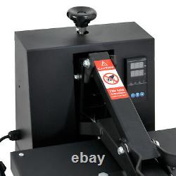 15x15 DIY DIGITAL Heat Press Machine For T-shirts HTV Transfer Sublimation US