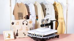 15x15 DIY Digital Swing Away T-shirt Heat Press Machine Sublimation Transfer