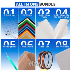 15x15 Digital Heat Press Machine & Heat Press Accessories T-shirt Transfer