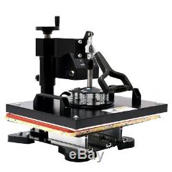 15x15 Heat Press For T-Shirts Kit 8 in1 Combo Sublimation Away Swing Machine
