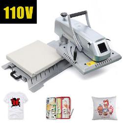 15x15 Heat Press Machine Auto Open Clamshell SWING AWAY Base T Shirt Heat Press