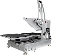 15x15 Platen Double Station Sublimation Transfer Heat Press Machine T-Shirt