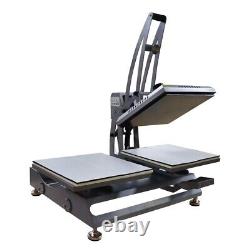 15x15 Platen Double Station Sublimation Transfer Heat Press Machine T-Shirt