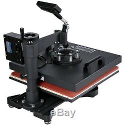 15x15 T-Shirt Heat Press Transfer 6IN1 Combo Pressing Sublimation Digital