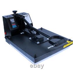 15x15in Clamshell Heat Press Machine Digital Transfer Sublimation for T-Shirt