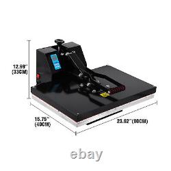 1600W 16x24'' Digital Heat Press Machine Sublimation Transfer T-shirt