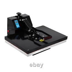 1600W 16x24'' Digital Heat Press Machine Sublimation Transfer T-shirt