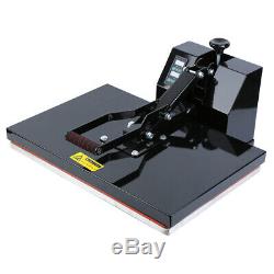 1600W Digital Clamshell Heat Press Transfer T-Shirt Sublimation Machine 16x24