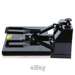 1600W Digital Clamshell Heat Press Transfer T-Shirt Sublimation Machine 16x24