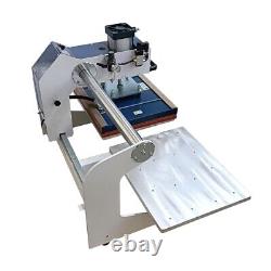 1620 in Heat Press Machine T-shirt Printing Machine Semi-automat Double Station
