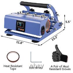 16X24 Clamshell T-Shirt Heat Press Machine +30OZ Tumbler Mug Press Sublimation