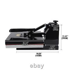 16X24 Digital Clamshell DIY T-shirt Heat Press Machine Sublimation Transfer