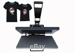16X24 Flat Heat Press Machine T-shirts Transfer Printing Wooden Package USA