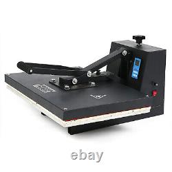 16 x24 Clamshell T-shirt Heat Press Machine Digital Sublimation Transfer 2800W