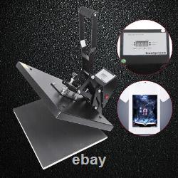 16 x 20 Clamshell Heat Press Machine 1400W HP480 DIY T-shirt Sublimation New