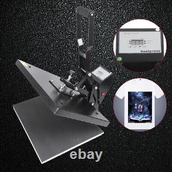 16 x 20 Clamshell Heat Press Machine DIY T-shirt Sublimation Digital Transfer