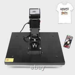 16 x 20 Clamshell Heat Press Machine DIY T-shirt Sublimation Digital Transfer