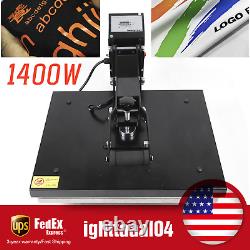 16 x 20 DIY T-shirt Sublimation Digital Transfer Clamshell Heat Press Machine