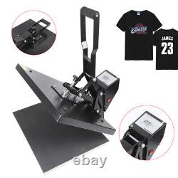 16 x 20 DIY T-shirt Sublimation Digital Transfer Clamshell Heat Press Machine