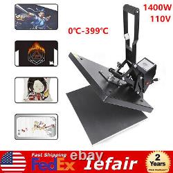 16 x 20 Heat Press Machine DIY T-shirt Sublimation Digital Transfer