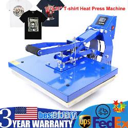 16x20 Auto Open Heat Press Machine Garment T-shirt Sublimation Transfer Press
