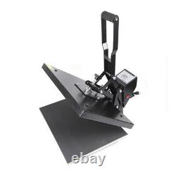 16x20 Clamshell Heat Press Machine DIY T-shirt Sublimation Digital Transfer US