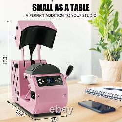 16x20 Clamshell T-Shirt Heat Press Machine + Auto Hat Cap Press Sublimation