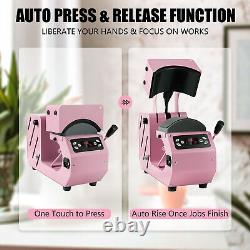 16x20 Clamshell T-Shirt Heat Press Machine + Auto Hat Cap Press Sublimation