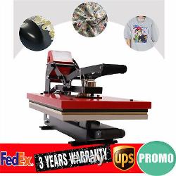 16x20 Slide Out Auto Open Heat Press Machine Clamshell Slide Out Base T Shirt