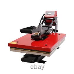 16x20 Slide Out Auto Open Heat Press Machine Clamshell Slide Out Base T Shirt
