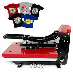 16x20 Slide Out Auto Open Heat Press Machine Clamshell Slide Out Base T-Shirt