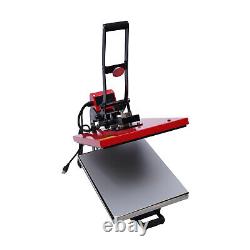 16x20 Slide Out Auto Open Heat Press Machine Clamshell Slide Out Base T Shirt