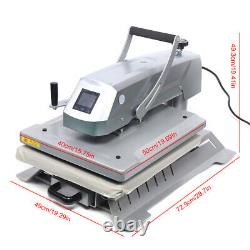 16x20 T-shirt Heat Press Machine Digital Control Sublimation Transfer 1600W
