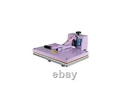 16x24 Clamshell Heat Press Machine WithSlide-out Base T-shirt Transfer Print