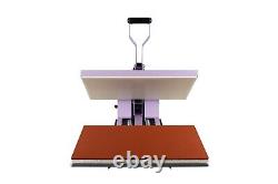 16x24 Clamshell Heat Press Machine WithSlide-out Base T-shirt Transfer Print