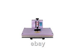 16x24 Clamshell Heat Press Machine WithSlide-out Base T-shirt Transfer Print