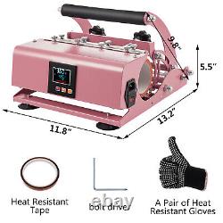 16x24 Clamshell T-Shirt Heat Press Machine+30OZ Tumbler Mug Press Sublimation