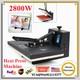 16x24'' Digital Heat Press Machine Lcd Sublimation Transfer Diy T-shirt Pressor