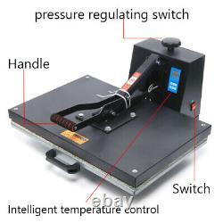 16x24'' Digital Heat Press Machine Sublimation Transfer T-shirt Pressor LCD 110V