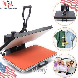 16x24 Inches Heat Press Machine 2800W Clamshell Sublimation Printer For T-shirt