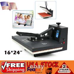 16x24 inch Clamshell Heat Press Digital Machine Sublimation Transfer for T-shirt