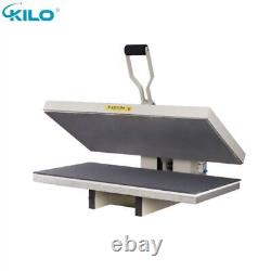 16x32 Large Format Manual T-shirt Heat Press Machine with Double Pressure Knob