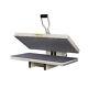 16x32in Large Format Manual T-shirt Heat Press Machine With Double Pressure Knob
