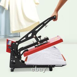 16x 20 Slide Out Auto Open Heat Press Machine T-Shirt Clamshell Slide Out Base